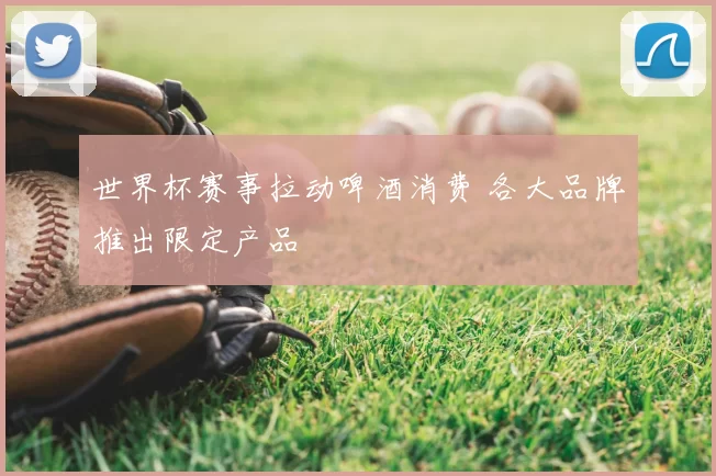 世界杯赛事拉动啤酒消费 各大品牌推出限定产品